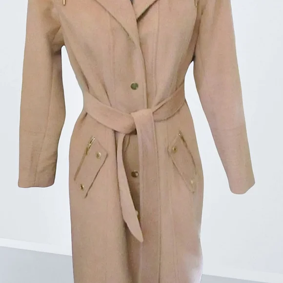 bebe Tan Pea Coat - Picture 5 of 7
